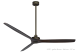 Ventilateur de plafond HYPE WI-FI BRONZE noyer