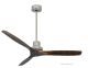 Ventilateur de plafond KAUAI nickel brosse New-grey 130 cm