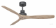 Ventilatore da soffitto KAUAI grafite Beach-Oak 130 cm