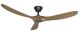 Ventilatore da soffitto KOA nero raw 152 cm