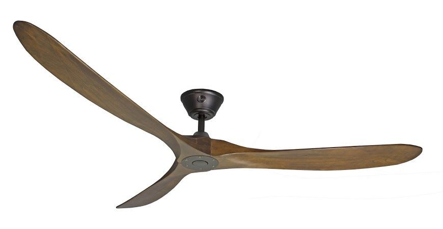 Ventilateur de plafond KOA noir 178 cm