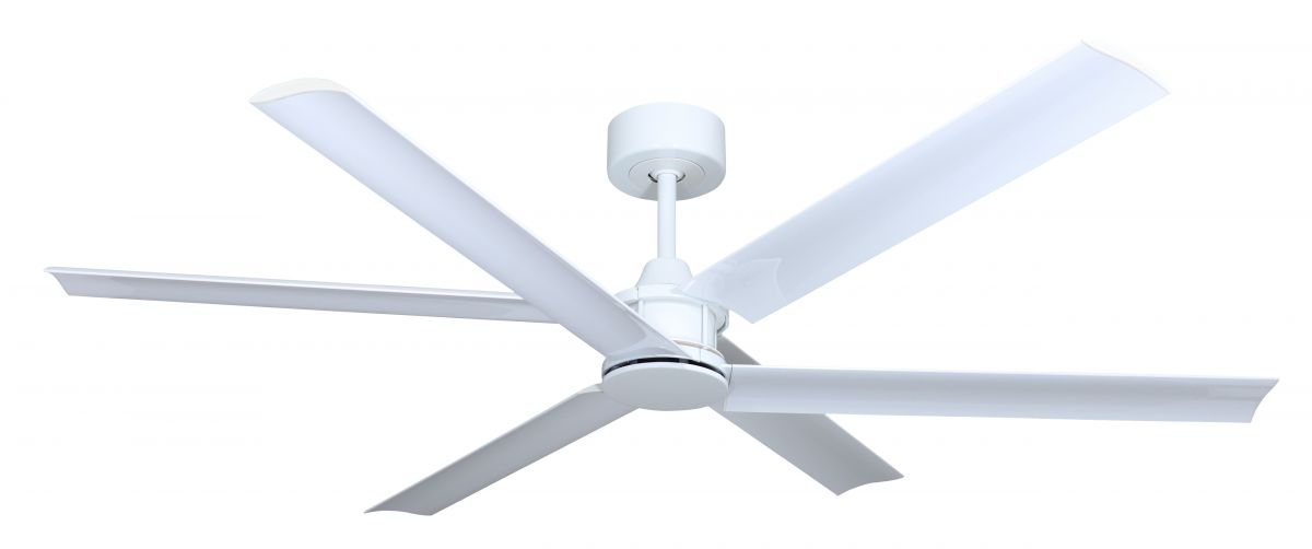 Ventilatore da soffitto 3PLUS3 bianco Wi-Fi 130 cm