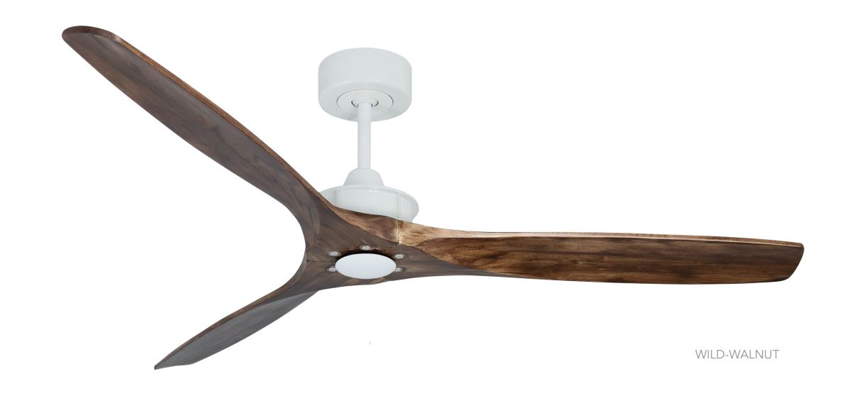 Ventilatore da soffitto HYPE BIANCO WI-FI Wild-Walnut