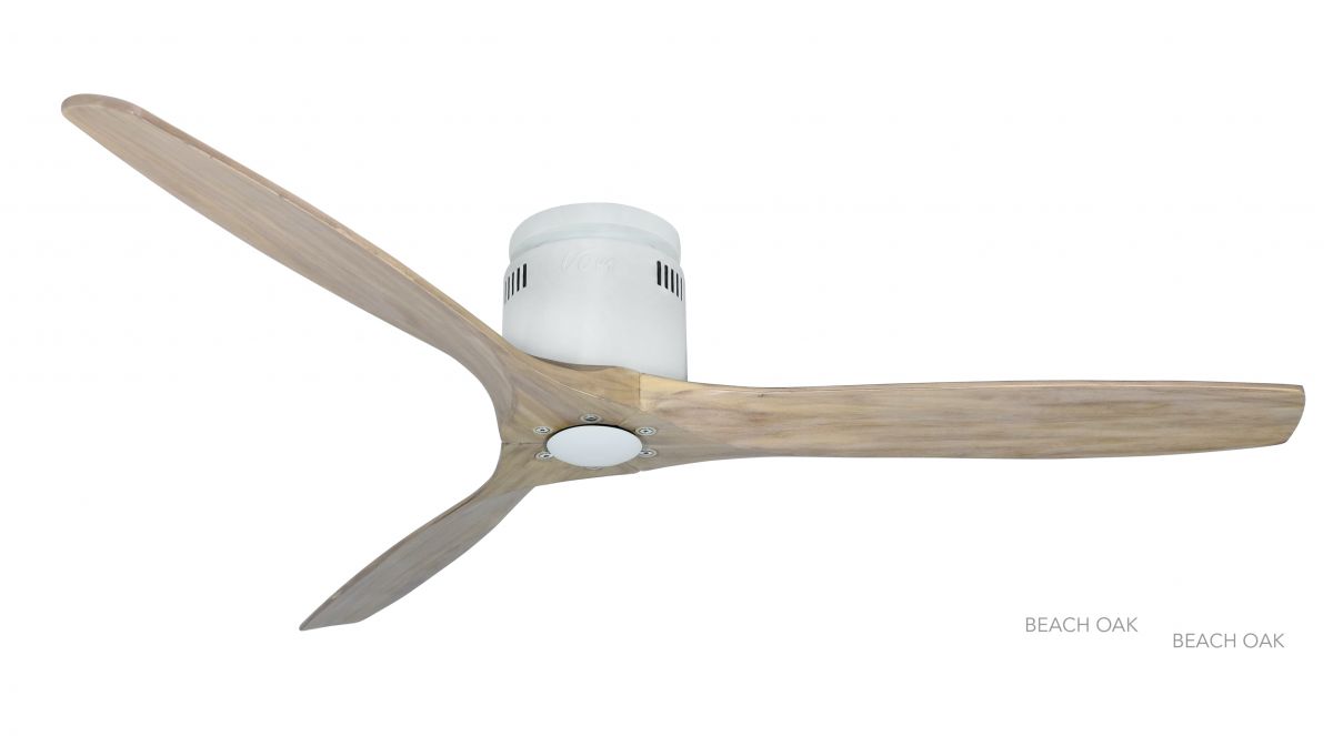 Ventilatore da soffitto SLICE WI-FI bianco Beach-Oak