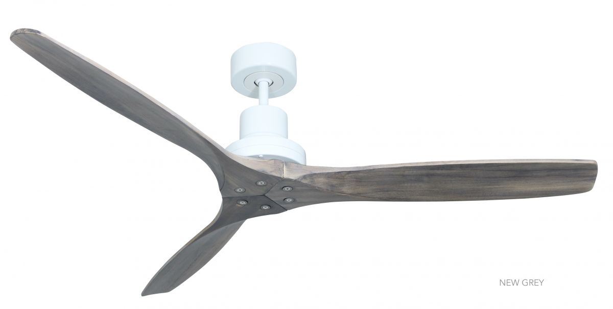 Ventilatore da soffitto KAUAI bianco NEW GREY 130 cm