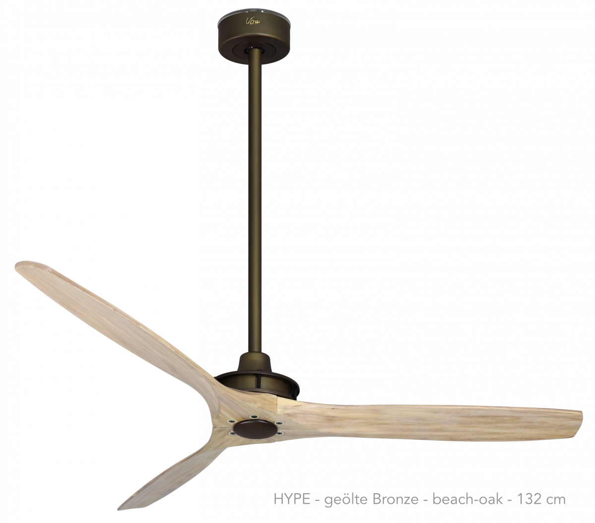 Ventilateur de plafond HYPE WI-FI BRONZE Beach-Oak