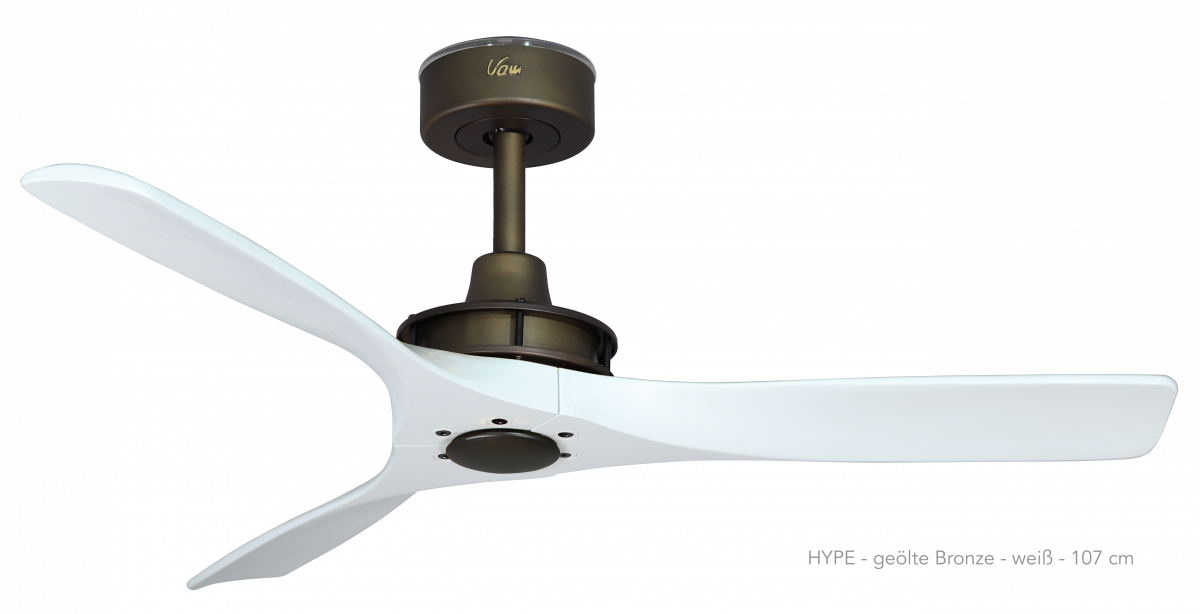 Ventilador de techo HYPE WI-FI BRONZO blanco