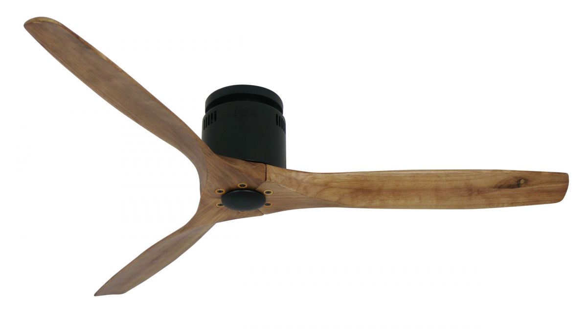 Ventilador de techo SLICE WI-FI negro OAK