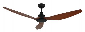 Outdoor DC Ventilatore da soffitto TAMAO nero/koa 150 cm